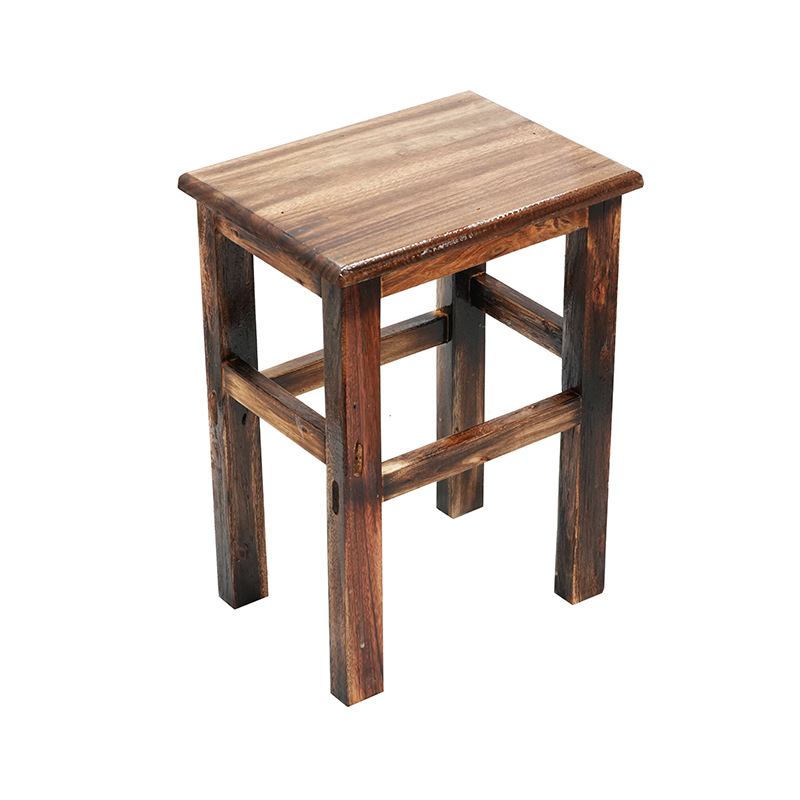 实木木凳矮凳方凳凳子板凳家用餐桌凳木登四方凳成人学生餐凳加厚