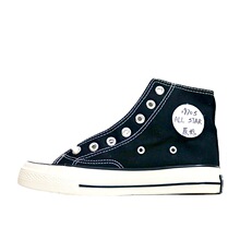 converse匡威run star hike黑白色增高厚底休闲情侣帆布鞋166800c
