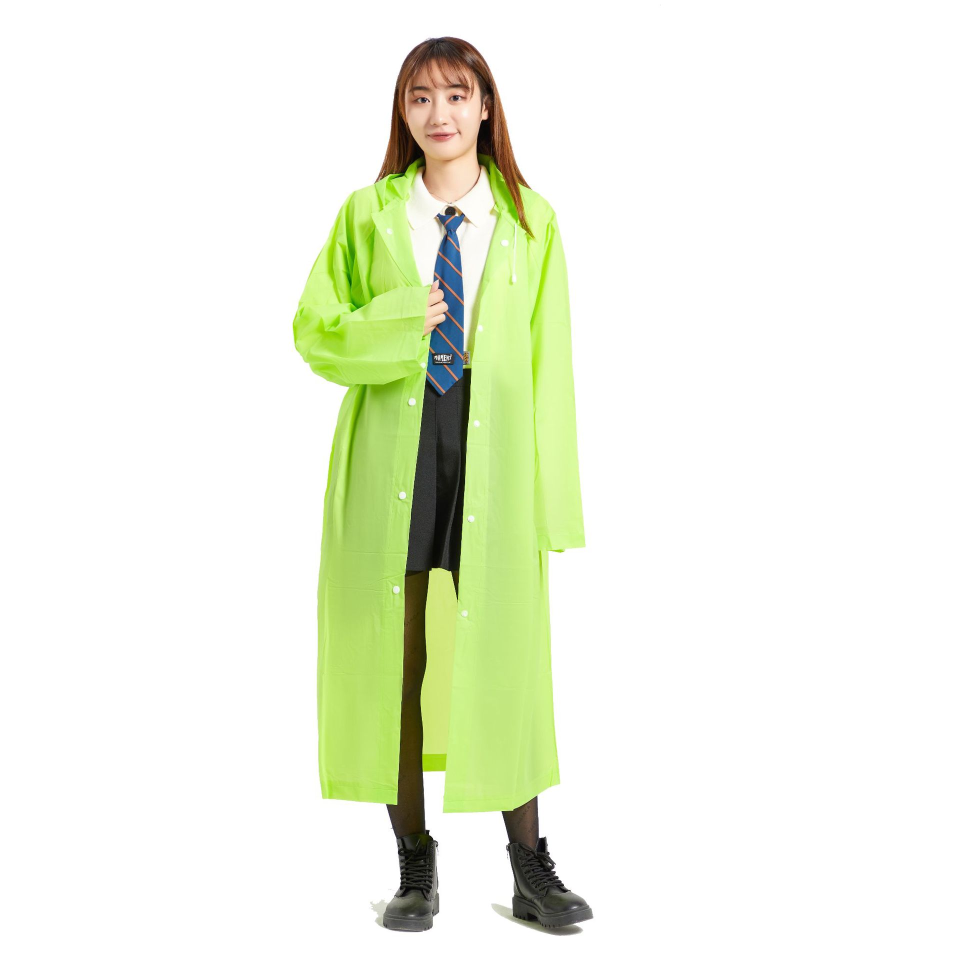 2021新款非一次性雨衣便携一体式雨衣外套男女加厚户外雨披雨衣