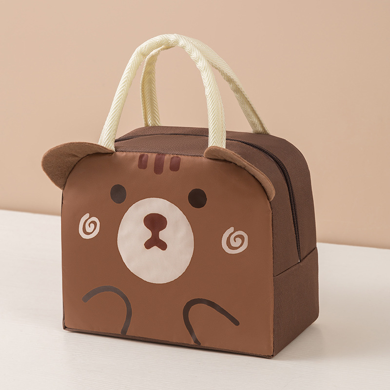 New Cute Pet Lunch Bag Children Lunch Box Bag Lunch Box Cute Lunch Box Thermal Bag with Rice Lunch Bag