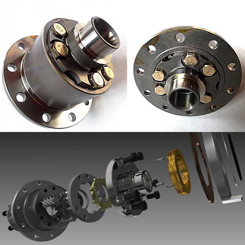 哈弗h3h5风骏356皮卡改装机械差速锁爱特原厂限滑差速器螺旋锁