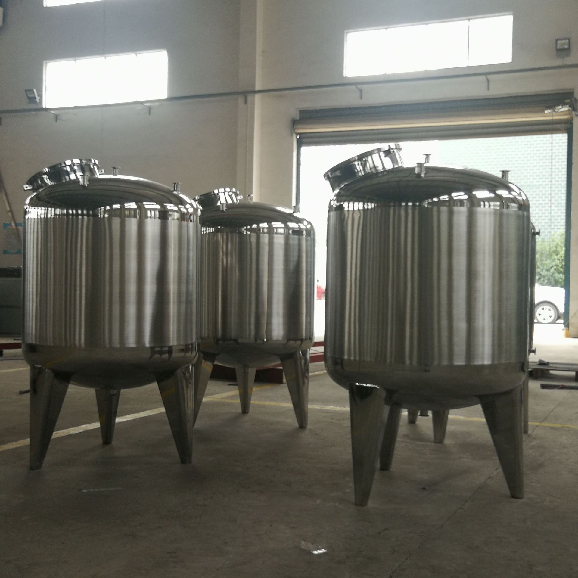 不锈钢304储水罐 大型液体储存罐 立式卧式不锈钢压力储罐-阿里巴巴