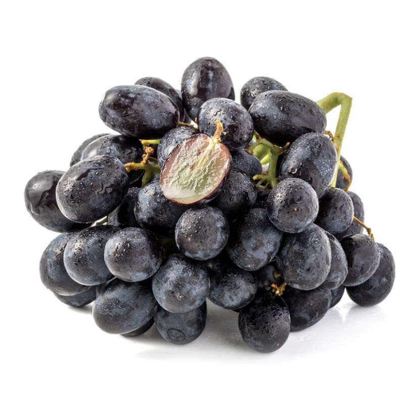 无籽黑提脆甜新鲜水果当季孕妇水果黑加仑提子一整箱批发非夏黑