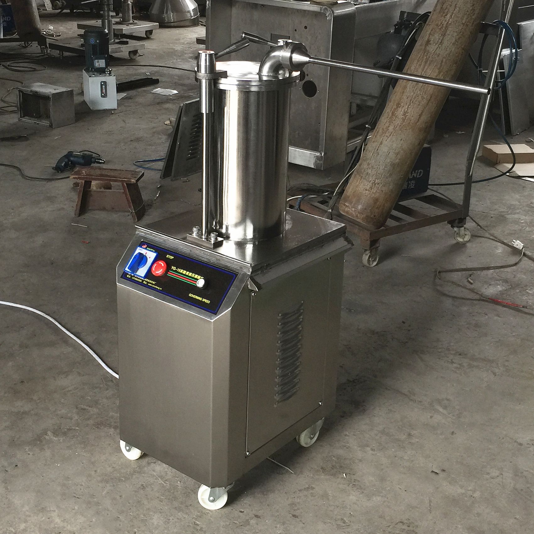 小型液压香肠机 实验室用灌肠机