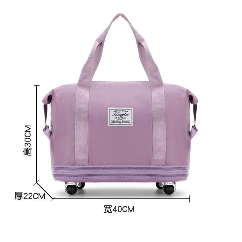 Wholesale Large Capacity Travel Bag Scalable Travel Storage Bag School Luggage Bag Business Travel Carry-on Lightweight Silent Wheel