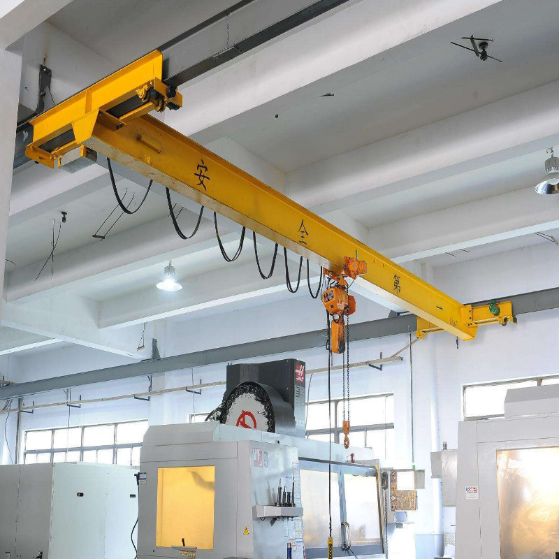 1t2吨lx型悬挂电动单梁起重机上海厂房3顿5t悬挂欧式变频行车航吊