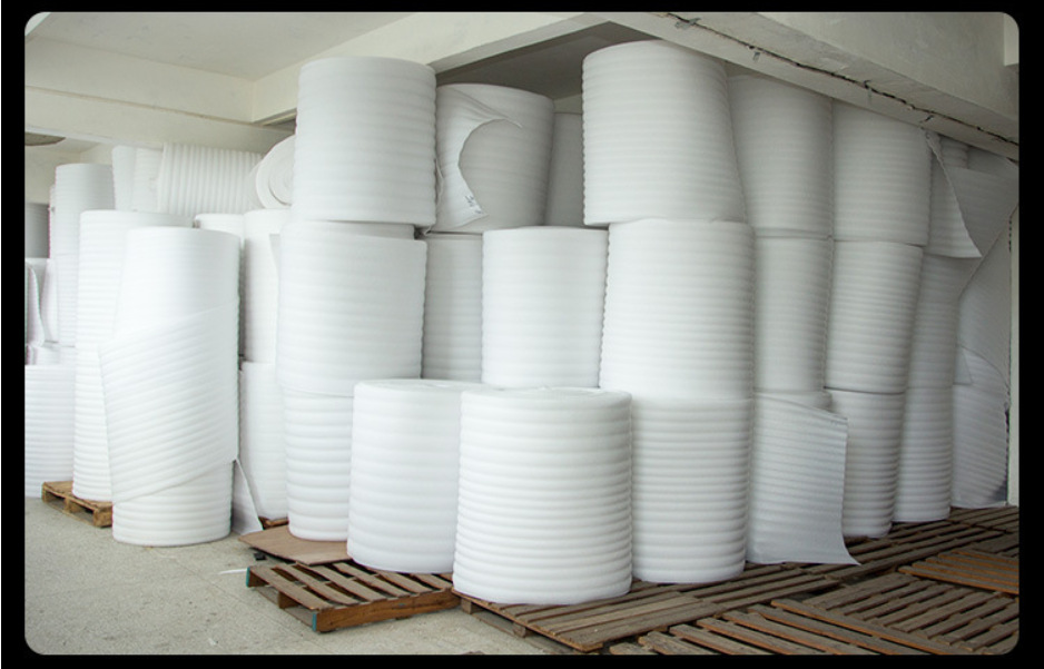 珍珠棉卷pe防震膜快递打包泡沫包装材料气垫纸气泡卷加厚3050cm