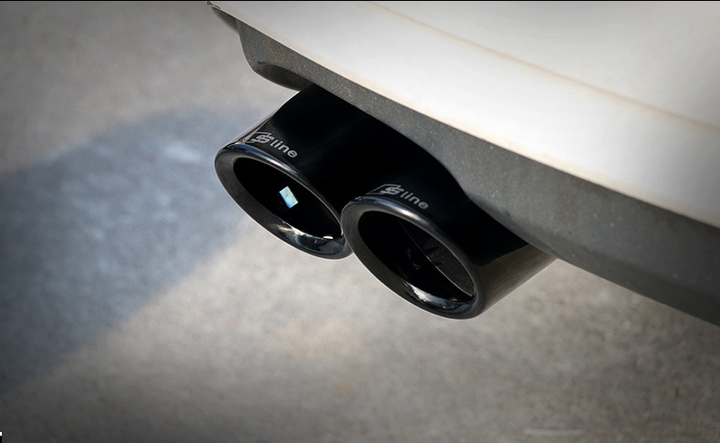 专用于a4l q5 a3 a6l q3 a1 q7 a5汽车改装排气管消声器尾喉