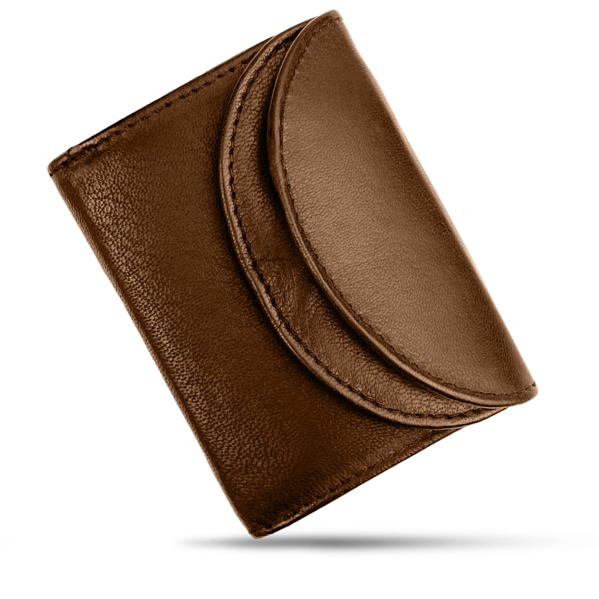 跨境真皮女士钱包短款 时尚简约小巧零钱包 2022新款牛皮迷你卡包