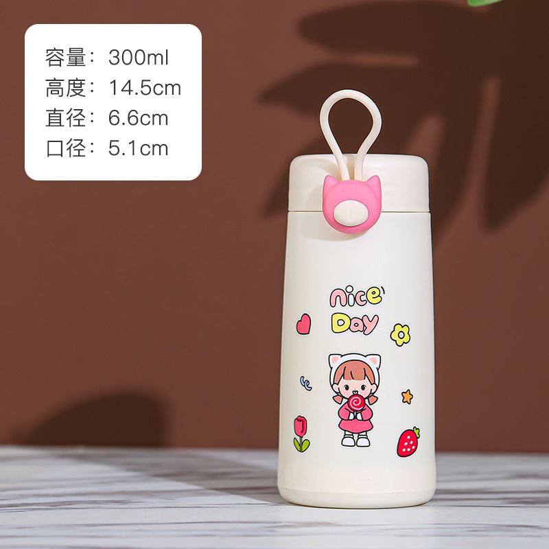 Wholesale Creative Cartoon Glass Ai Meng Cup Gift Advertising Cup Printable Logo Opening Gift Activity Cup Tumbler