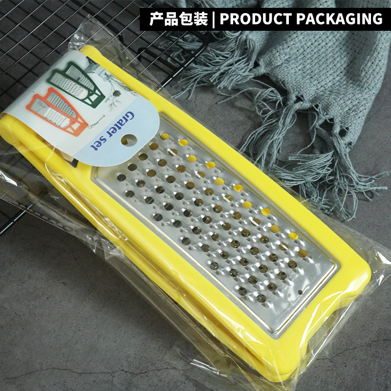 Radish Planer Household Double-Sided Paring Knife Multi-Purpose Potato Grater Stainless Steel Double-Sided Grater Silk Tools Wholesale