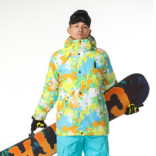 特价清仓滑雪服男单板双板冬季防风防水夹棉保暖户外旅行雪服外套