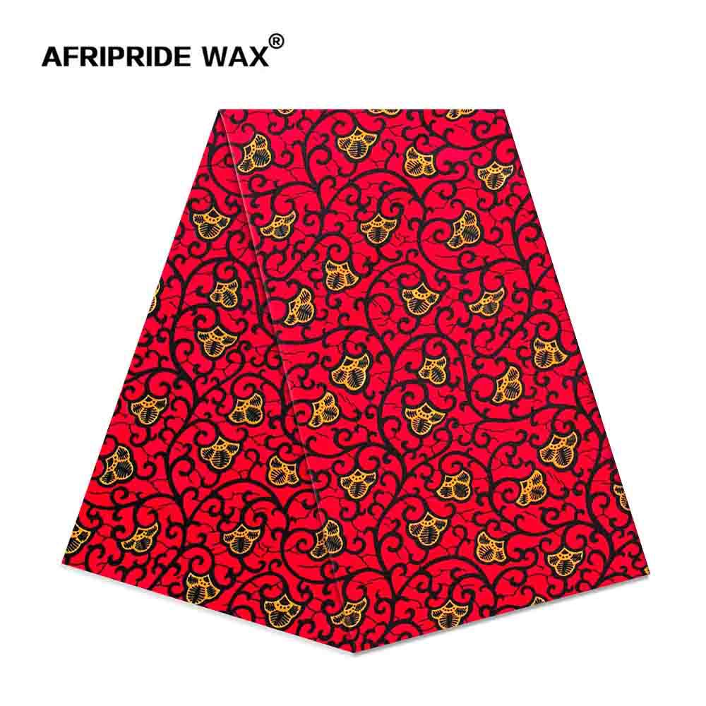 Foreign Trade Fashion Classic African National Style Printing and Dyeing Cerecloth Cotton Printed Fabric Afripride Wax