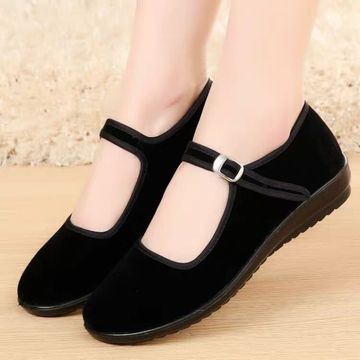 民国风学生布鞋老北京布鞋男生牛筋板鞋演出合唱民族鞋