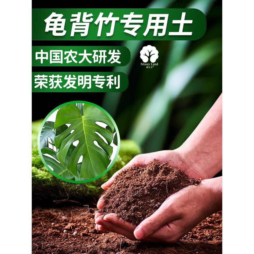 龟背竹土营养土肥料中国农大研发漫生活营养土腐殖有机生态土