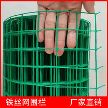 包塑铁丝网围栏小孔电焊网养鸡网防鼠猫网果园菜园围栏网支持代发