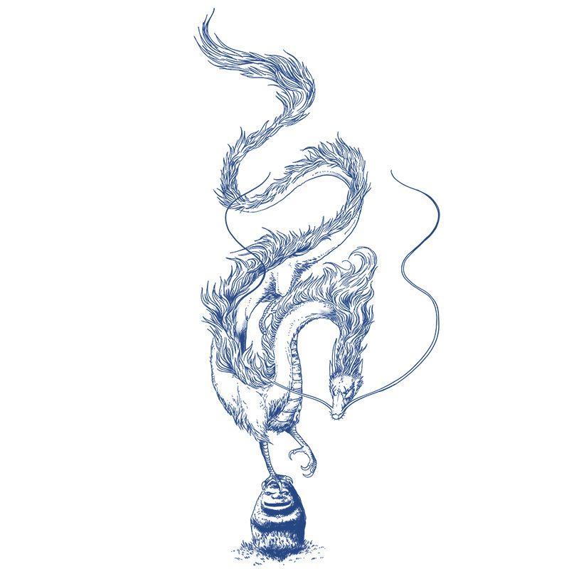 草本纹身贴龙霸气花臂男2021新款手臂防水持久仿真网红洗不掉个性