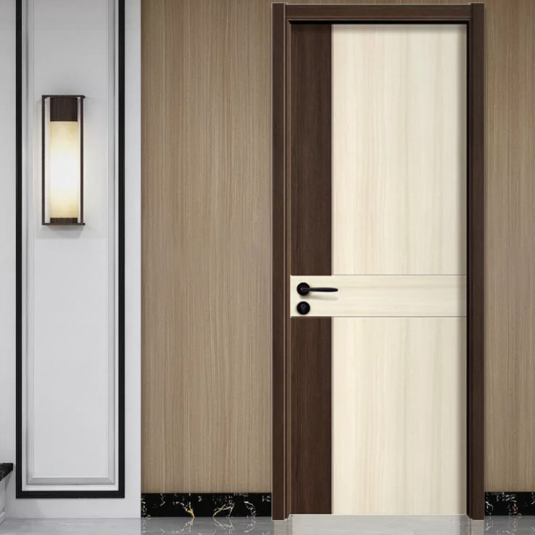 实木门 室内卧室门 套装移门 隔音复合强化生态门现代简约免漆门