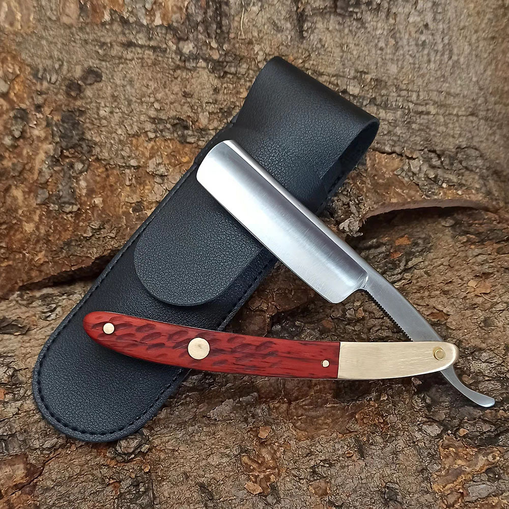 妅牌铜头老式剃刀开刃锋利耐用刮光头刮胡子修面剃须刀-阿里巴巴