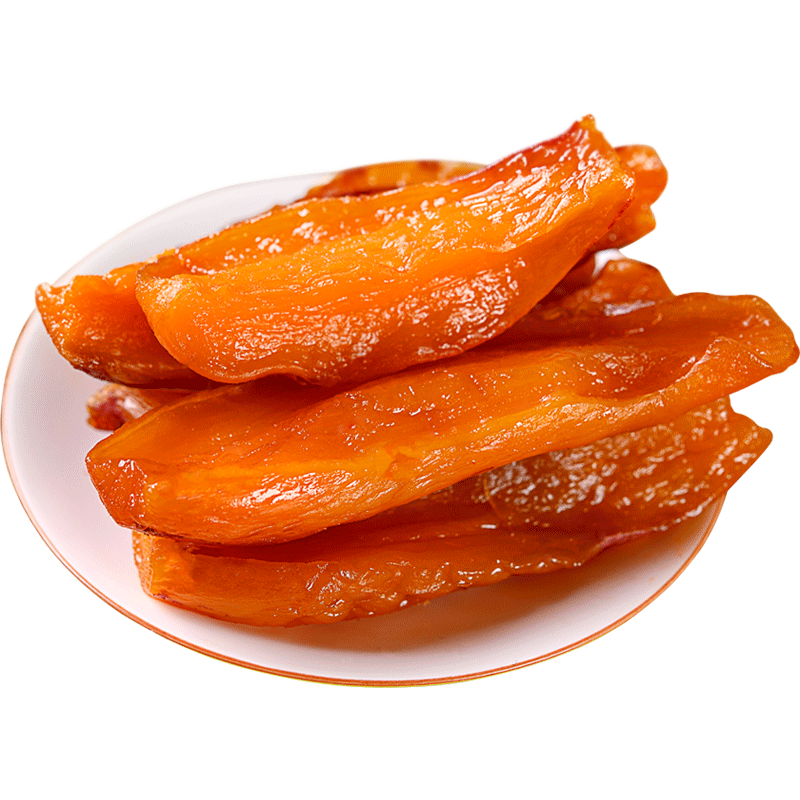 带皮红薯干农家自制番薯干500g小包装散装软糯地瓜干