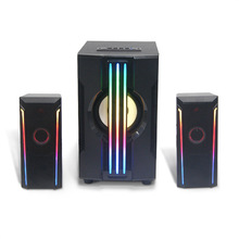 厂家直供新款私模2.1 RGB游戏音箱带蓝牙功能家居台式电脑音响