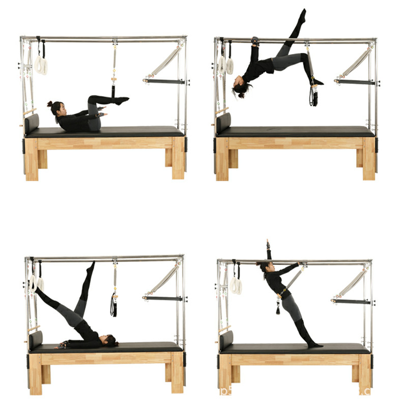普拉提五件套大器械拉伸美背 产后瑜伽馆健身器材 家用禅柔核心床