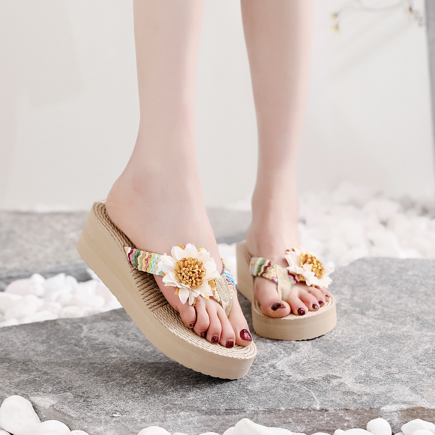 旅游沙滩鞋女士