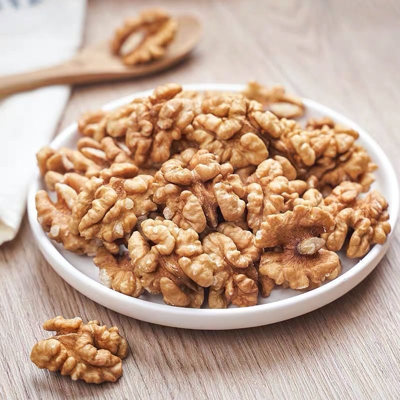 核桃仁批发纸皮去皮奶香散装大颗粒坚果休闲零食包邮跨境电商代发