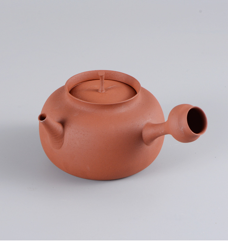 明德园手拉砂铫壶柴烧窑变薄胎跳跳壶家用电陶炉煮水壶炭炉煮茶壶