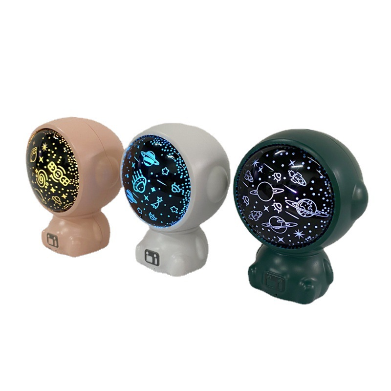 Amazon Colorful Led Mini Astronaut Bluetooth Speaker Household Outdoor Portable Spaceman Wireless Mini-Speaker