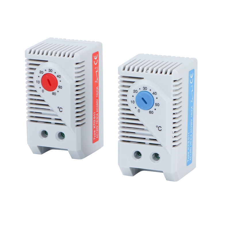 温控器启停自动开关风扇温度控制温控仪kts011柜体机柜恒温加热器