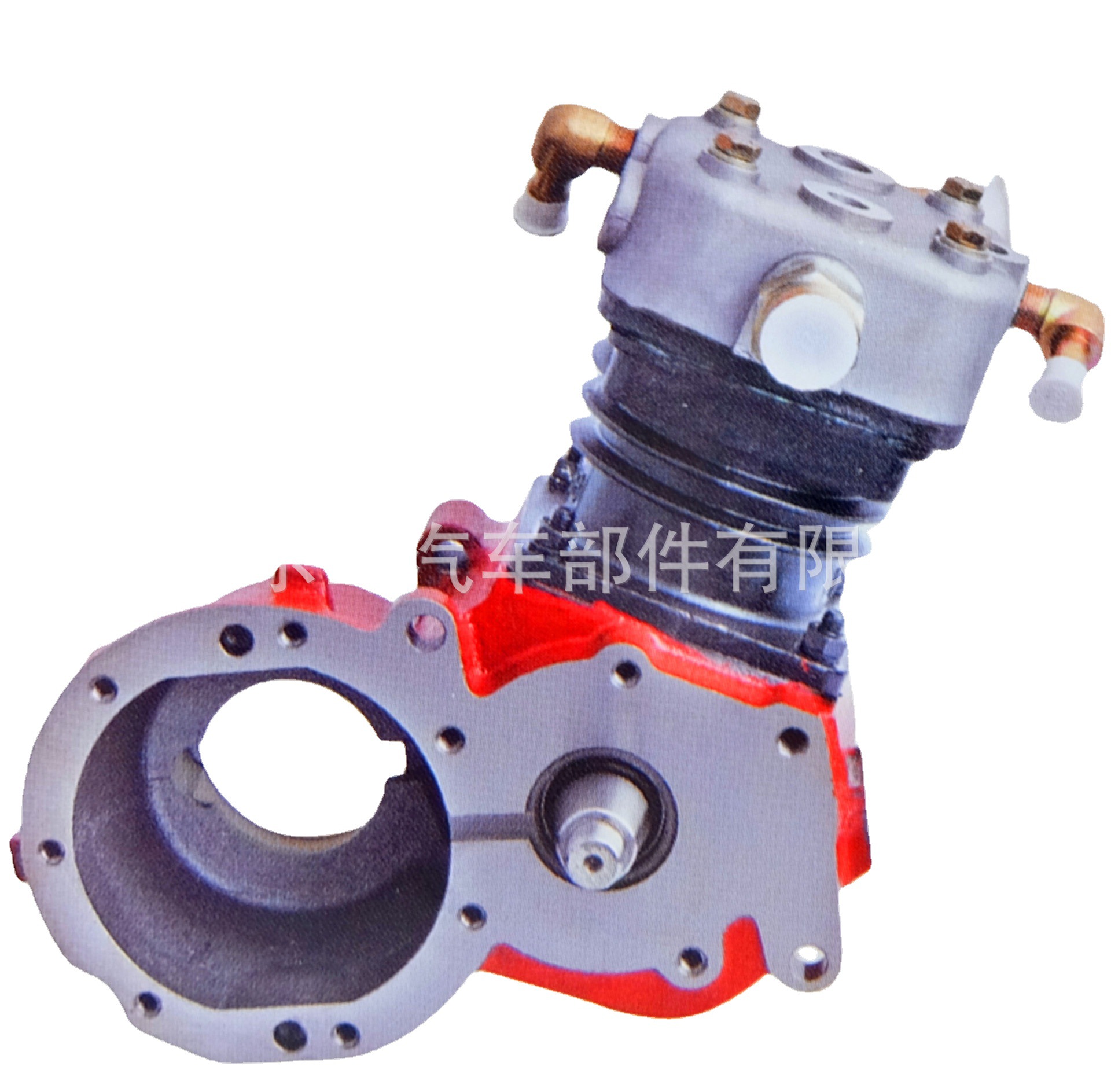 612600130430打气泵空压机适用于潍柴德龙欧曼江淮华菱杰狮卡车