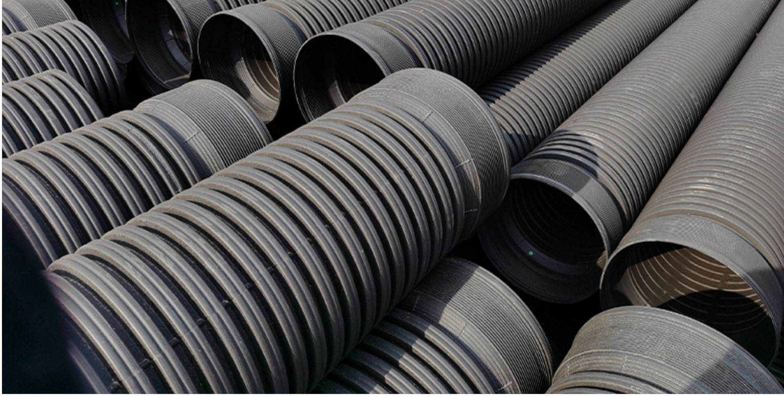 hdpe螺旋波纹管市政排污排水大口径波纹管hdpe双壁波纹污水波纹管