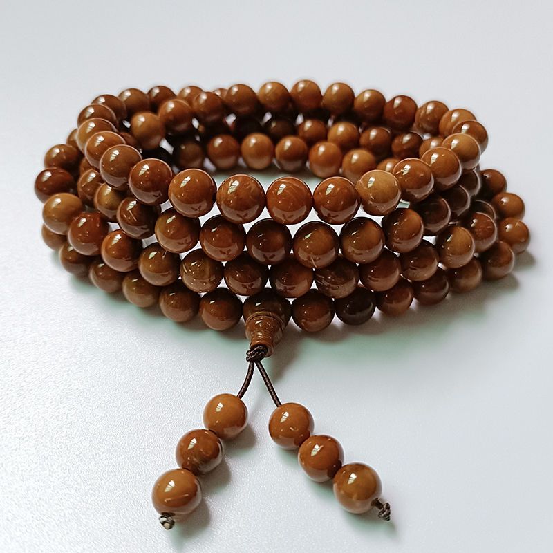 正品精品库克108颗手链多圈佛珠文玩项链手持念珠菩提子手串圆珠