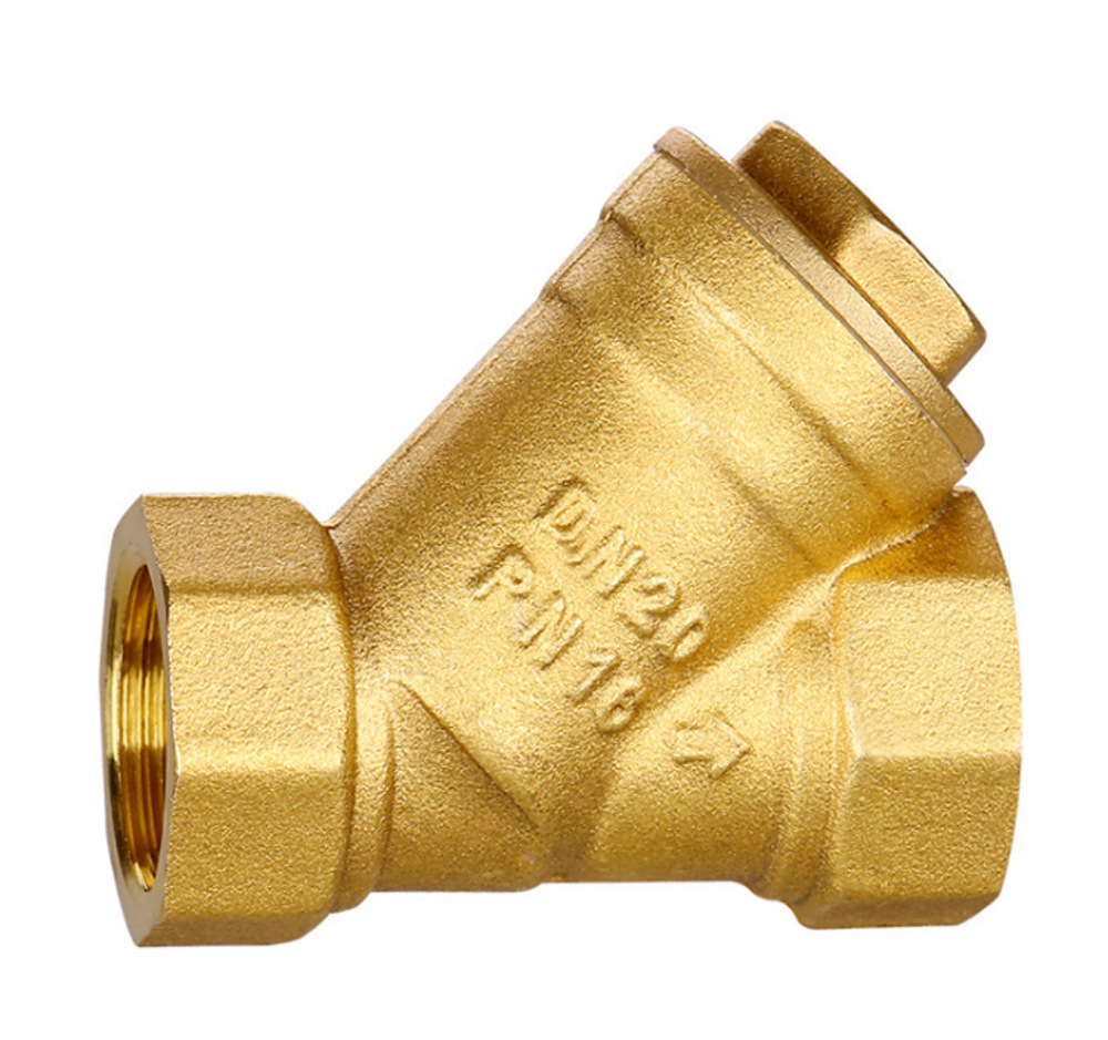 y型过滤器 阀门供应高效y型阀门螺纹国标加厚黄铜中央空调管道