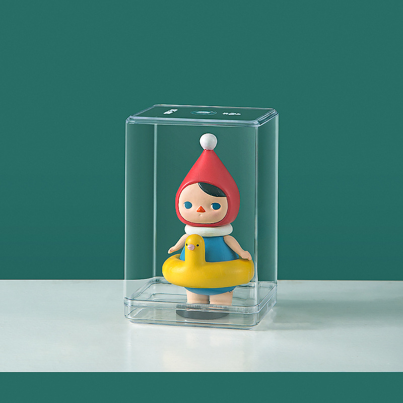 Acrylic Hand-Made Display Box Transparent Blind Box Display Box Figurine Garage Kits Storage Box Blind Box Storage Display Stand