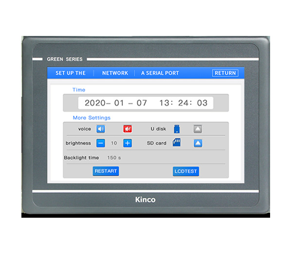 1寸触摸屏kinco步科触摸屏替代mt4532te现货