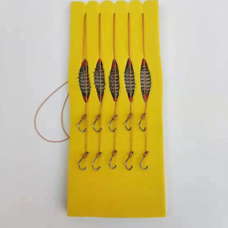 手竿大力马线鲢鳙钓子线组双钩手竿鲢鳙钓组有倒刺鱼钩-阿里巴巴