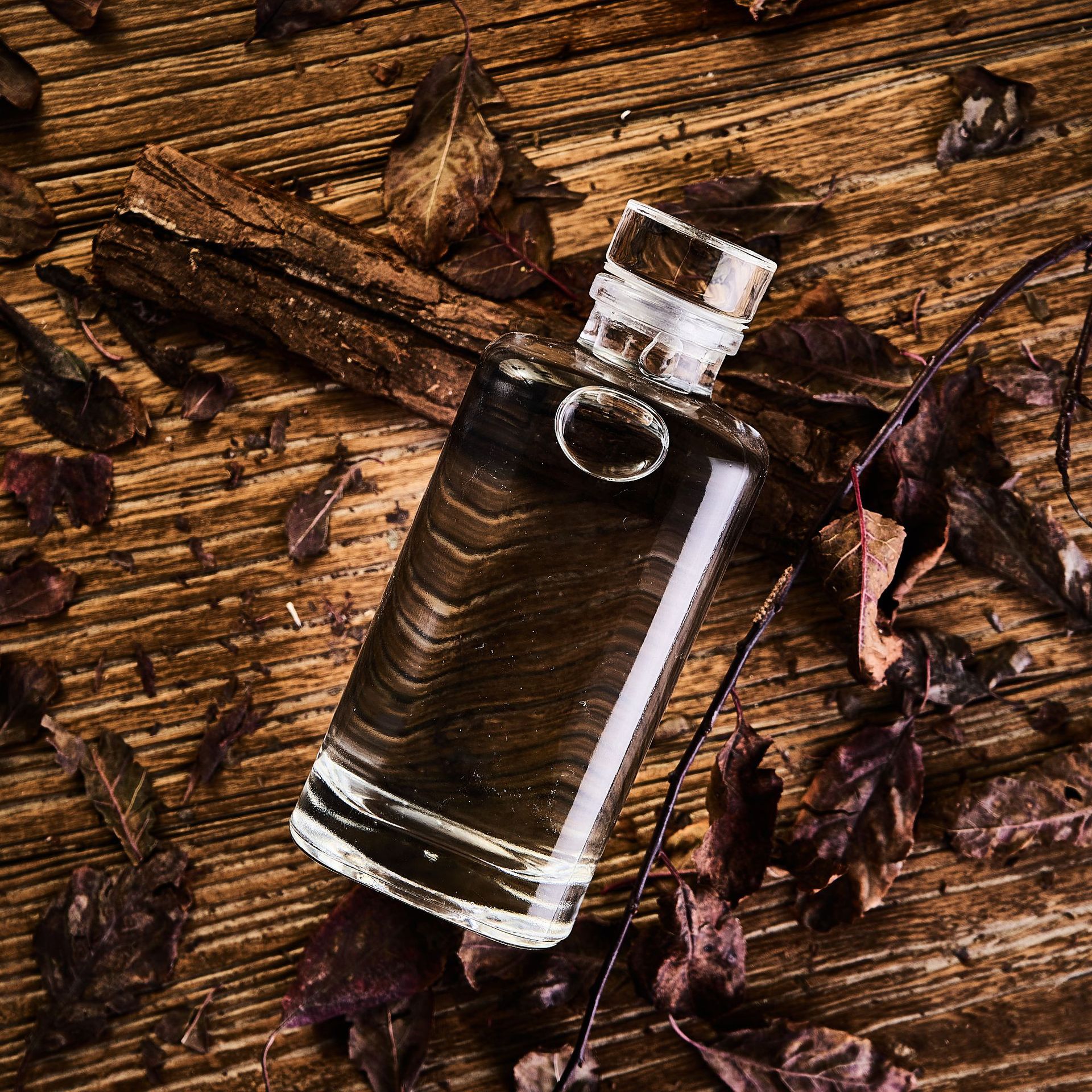 190ml方形酒瓶迷你伏特加酒瓶果酒饮料瓶小容量朗姆酒玻璃瓶空瓶