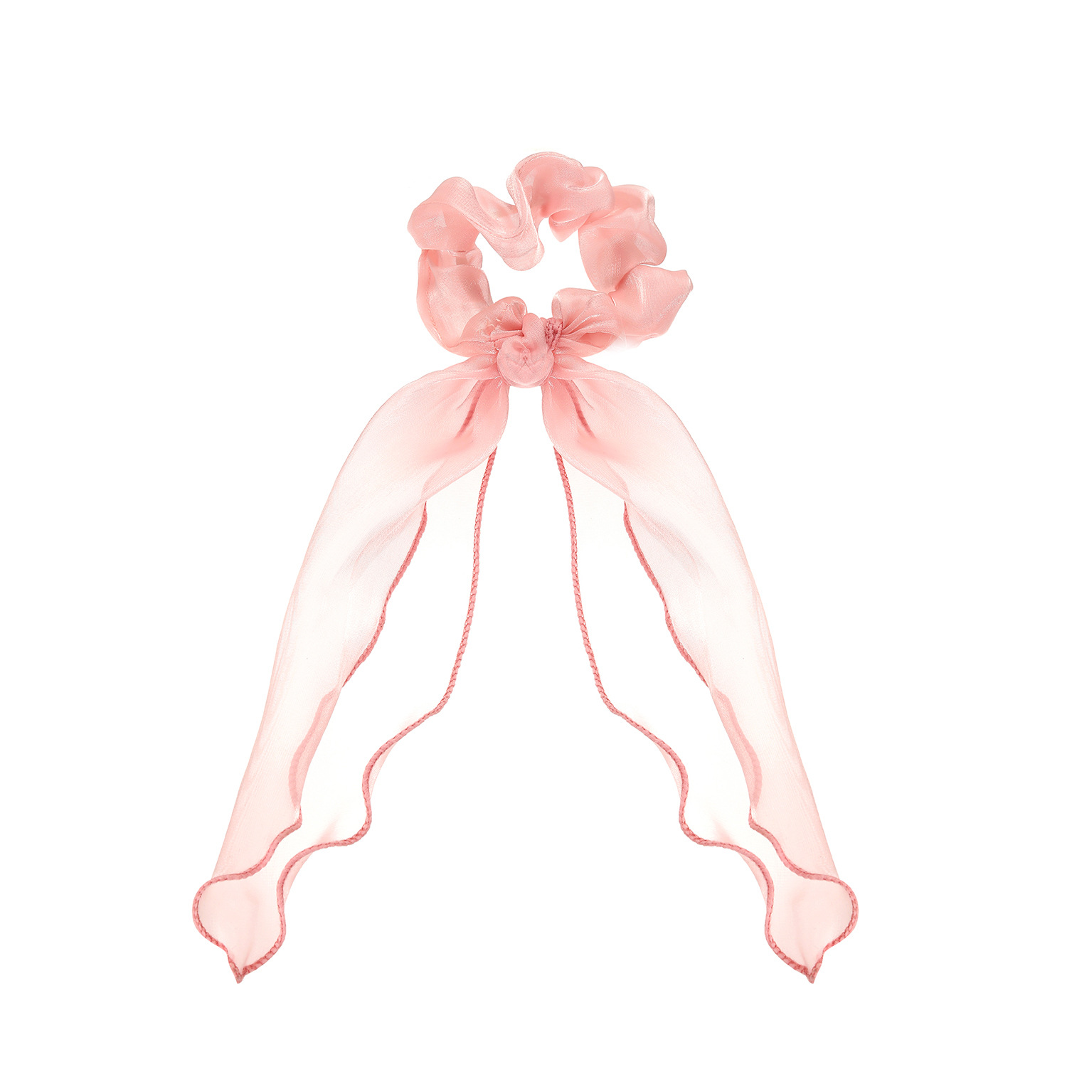 韩版超仙蝴蝶结飘带发圈ins时尚甜美法式纯色橡皮筋发绳网红发饰