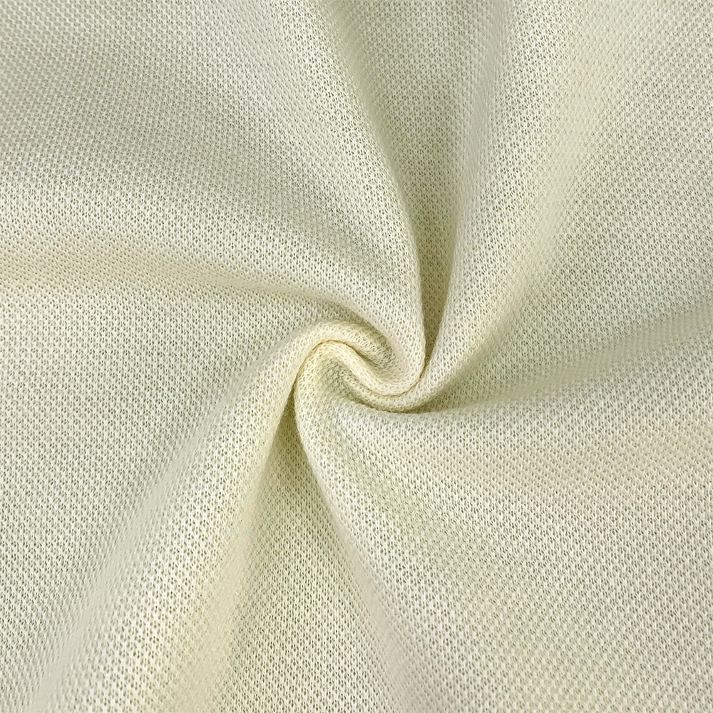 360g珠地网眼卫衣面料 加厚涤棉珠地空气层蜂巢棉潮牌卫裤面料