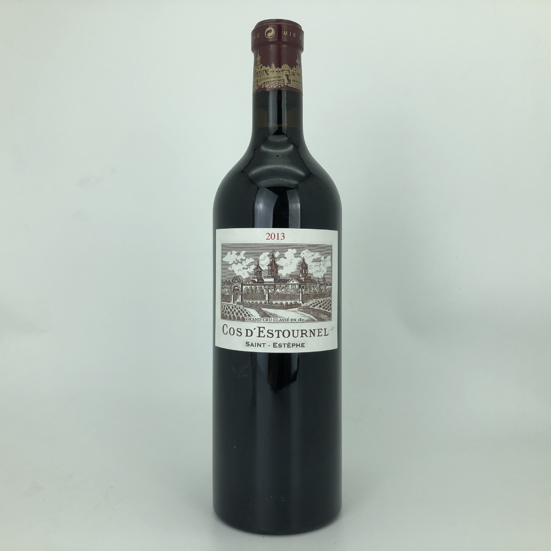 法国红酒二级庄爱士图尔庄园干红葡萄酒cos destournel 2013红酒