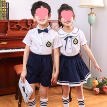 六一儿童合唱服幼儿园园服小学生英伦风校服少儿团体诗歌朗诵服装