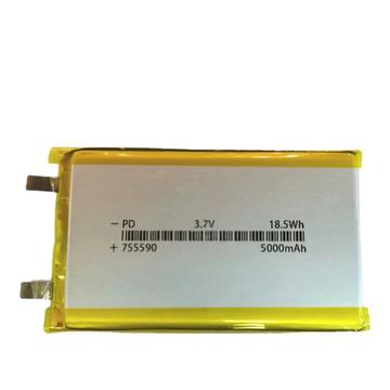 755590聚合物锂电池5000mah 3.