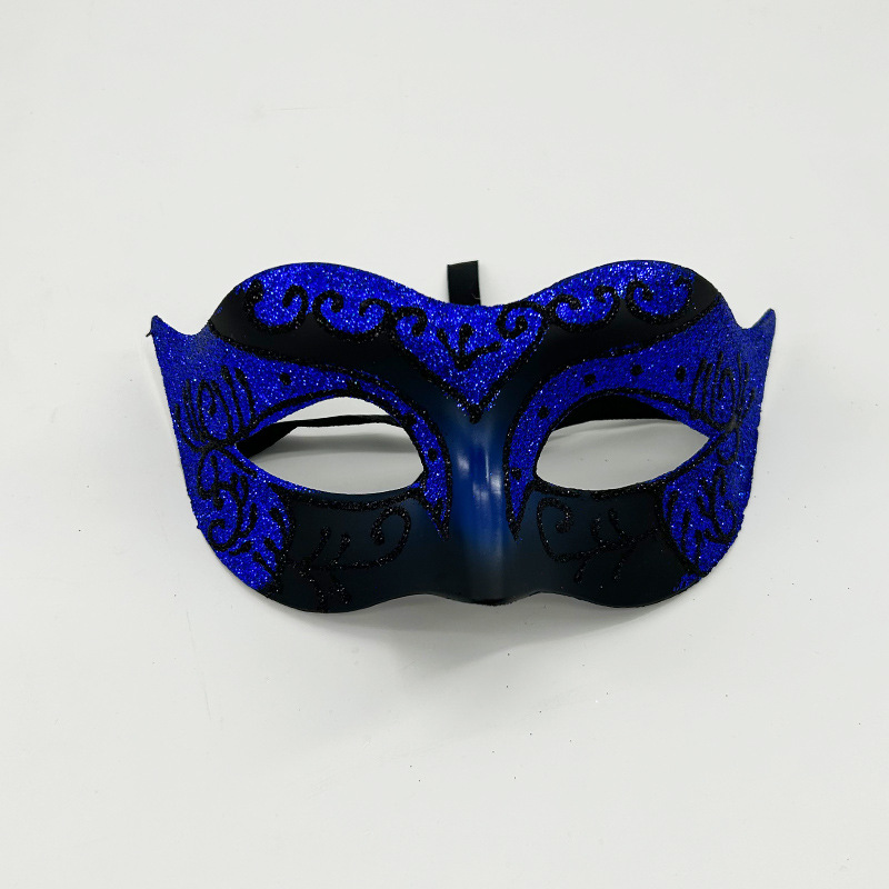 Factory Exclusive Supply Cross-Border Halloween Dance Mask Little Beauty Plastic Carved Paint Painted Hot Party Mask