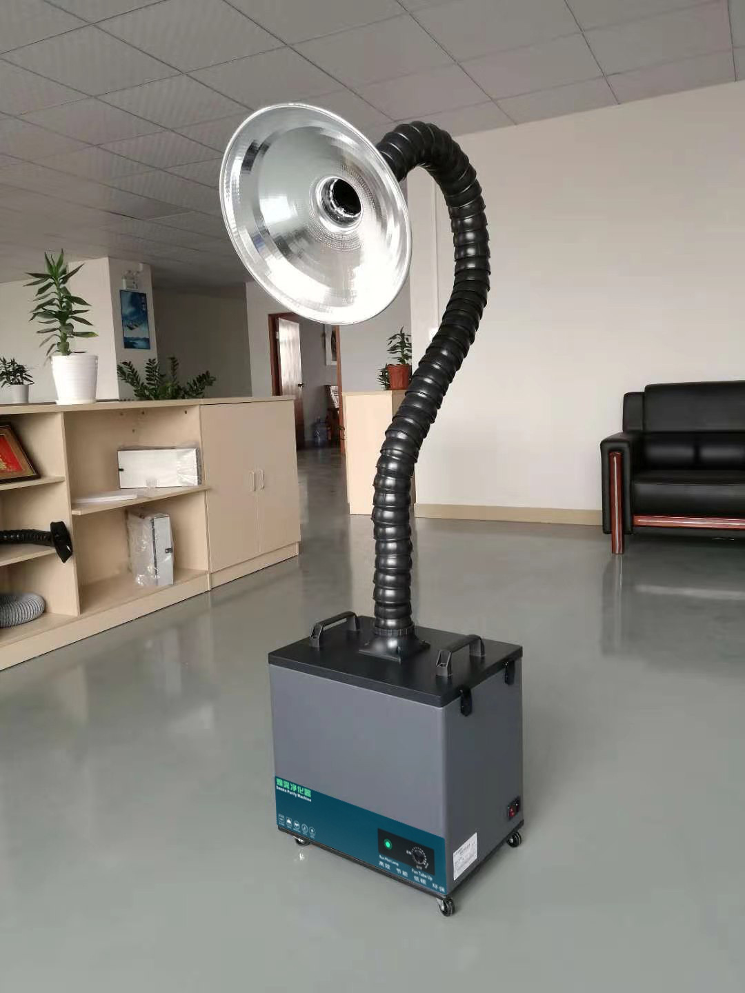 生产线烙铁焊锡烟雾净化器焊接烟尘排烟设备工业吸烟机家用排烟机