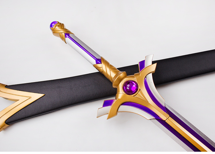 刀剑神域武器亚丝娜闪耀星光闪烁之光白剑黑剑cos道具周边未开刃