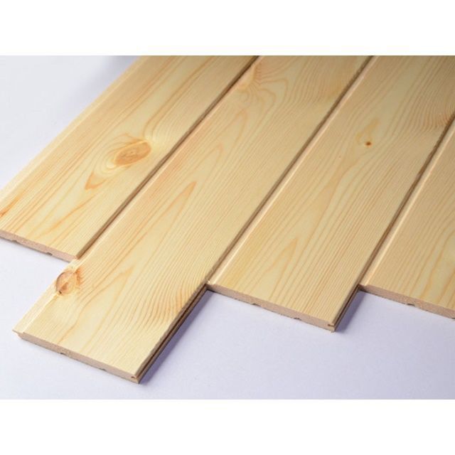 桑拿板实木免漆扣板吊顶阳台护墙板墙裙松木杉木防腐地板材小木屋