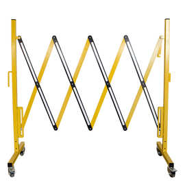 道路隔离 铁质金属安全围栏 伸缩护栏 伸缩围栏