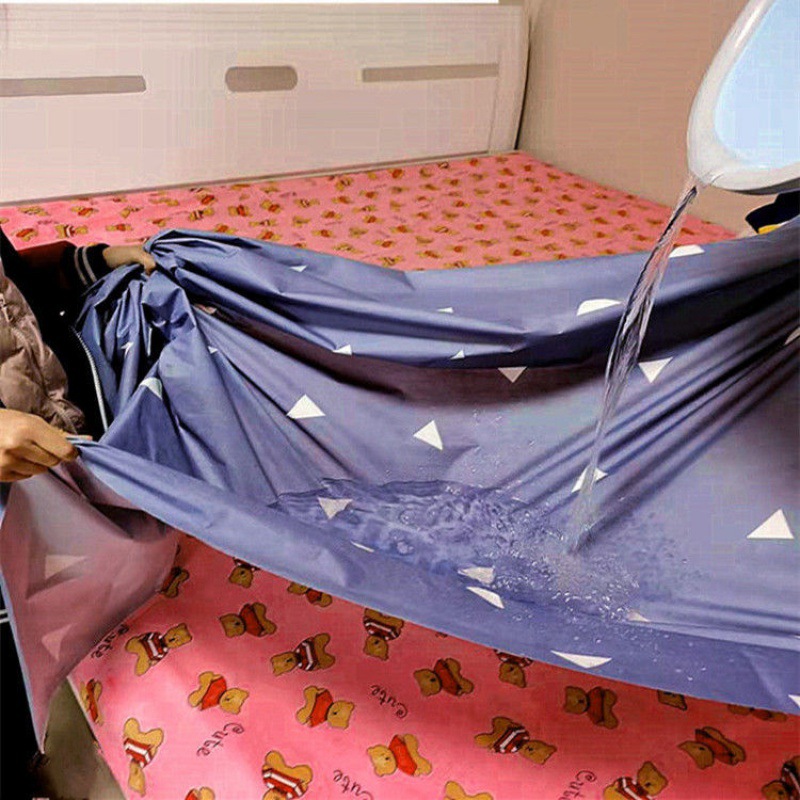 防水床单被套罩单人隔尿防渗漏外罩瘫痪养老院宾馆可机洗通用可